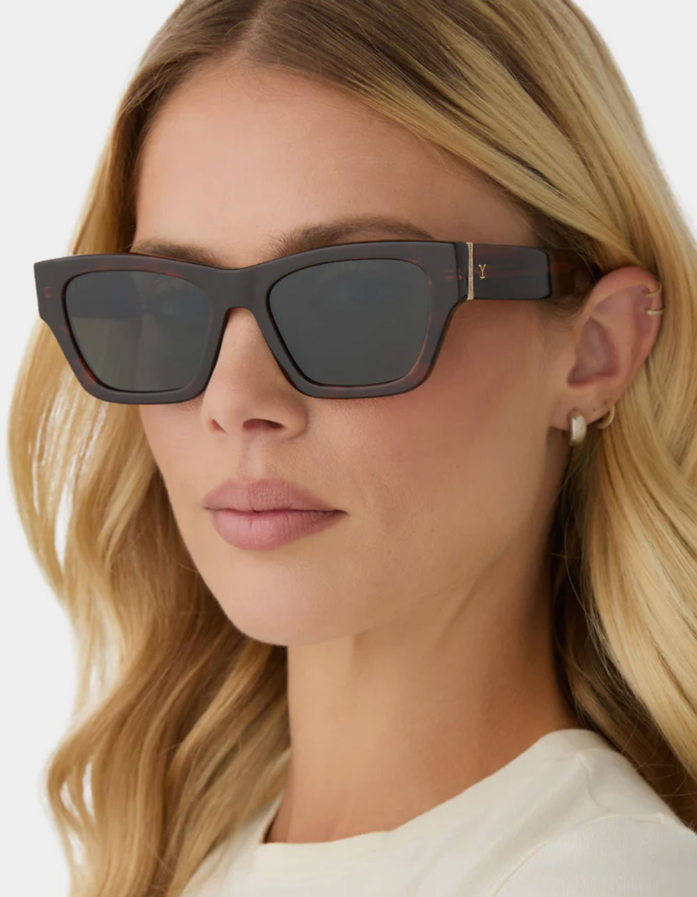 DIFF EYEWEAR x Yellowstone Beth II Polarized Sunglasses - TORTOISE