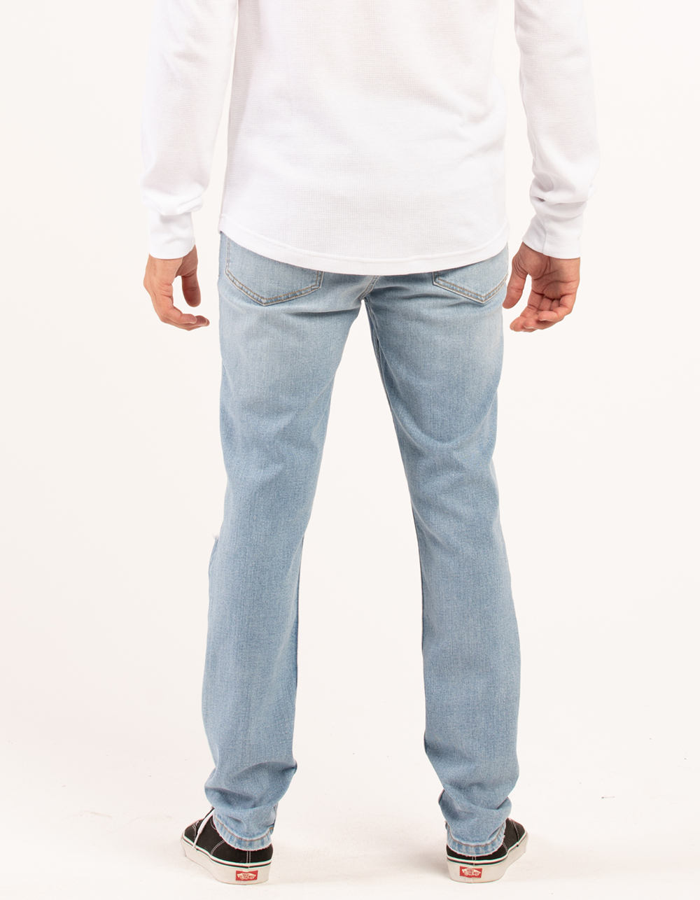 RSQ Mens Skinny Jeans MEDIUM DESTRUCTED Tillys