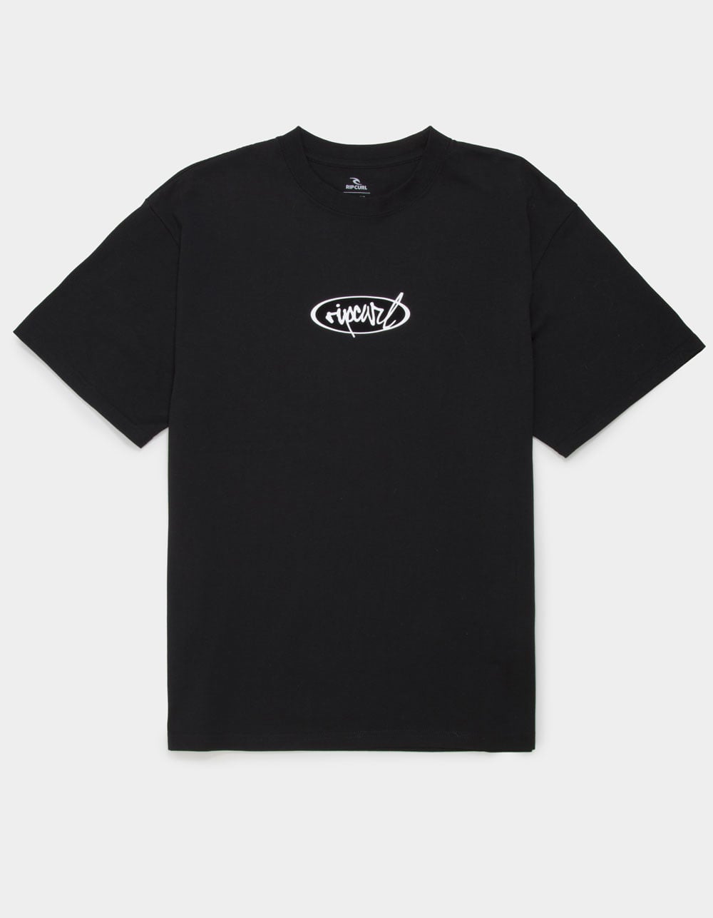 RIP CURL Off Script Mens Tee  - BLACK