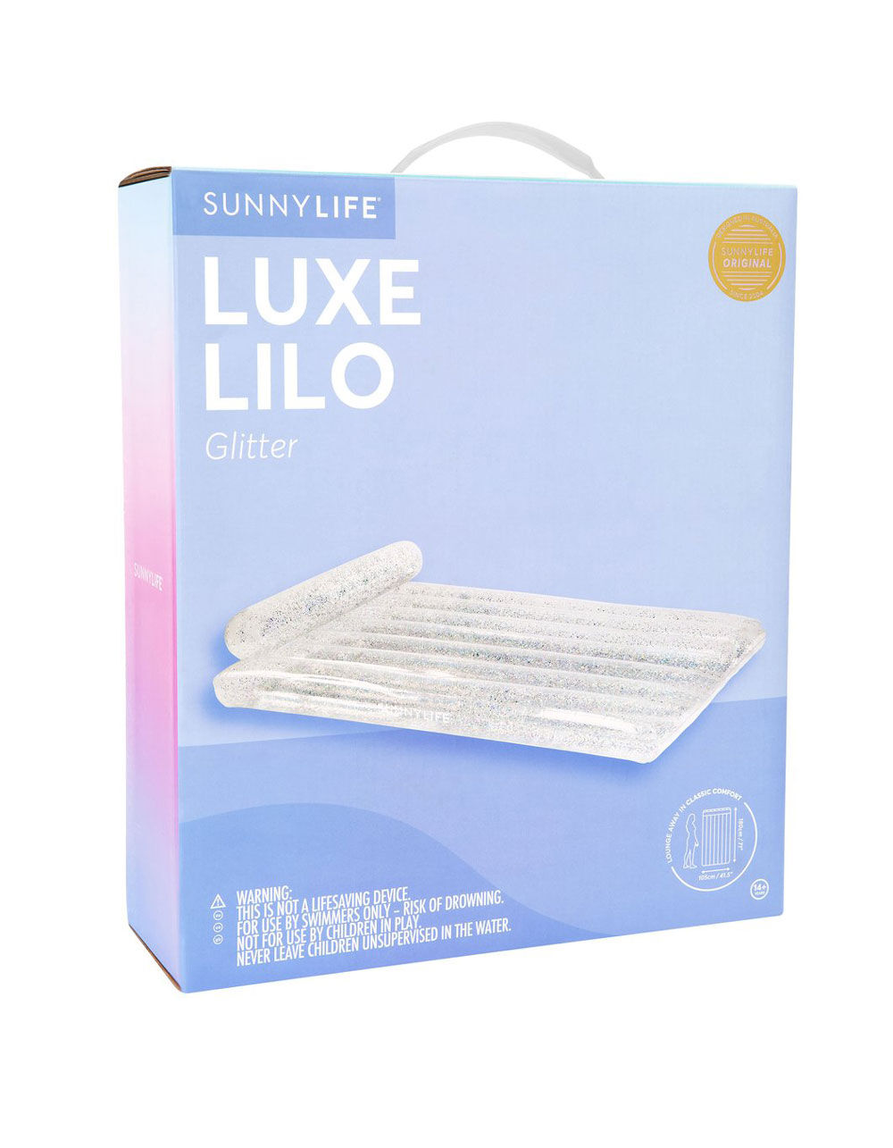 SUNNYLIFE Lilo Glitter Float MULTI Tillys