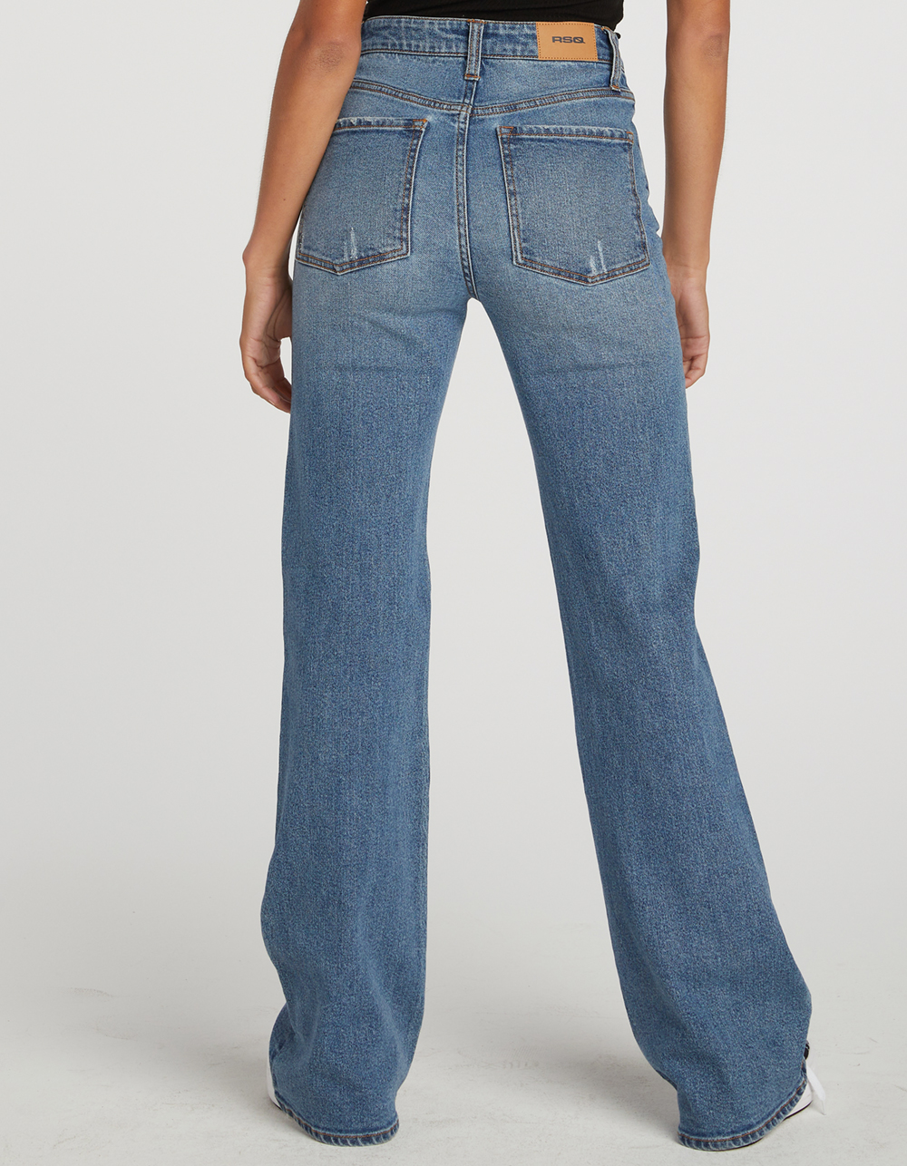 RSQ Womens High Rise Flare Jeans
