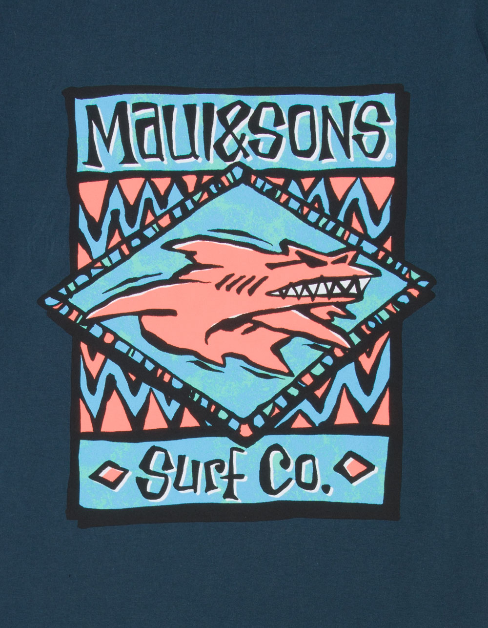 MAUI & SONS Shaker Boys Tee - NAVY