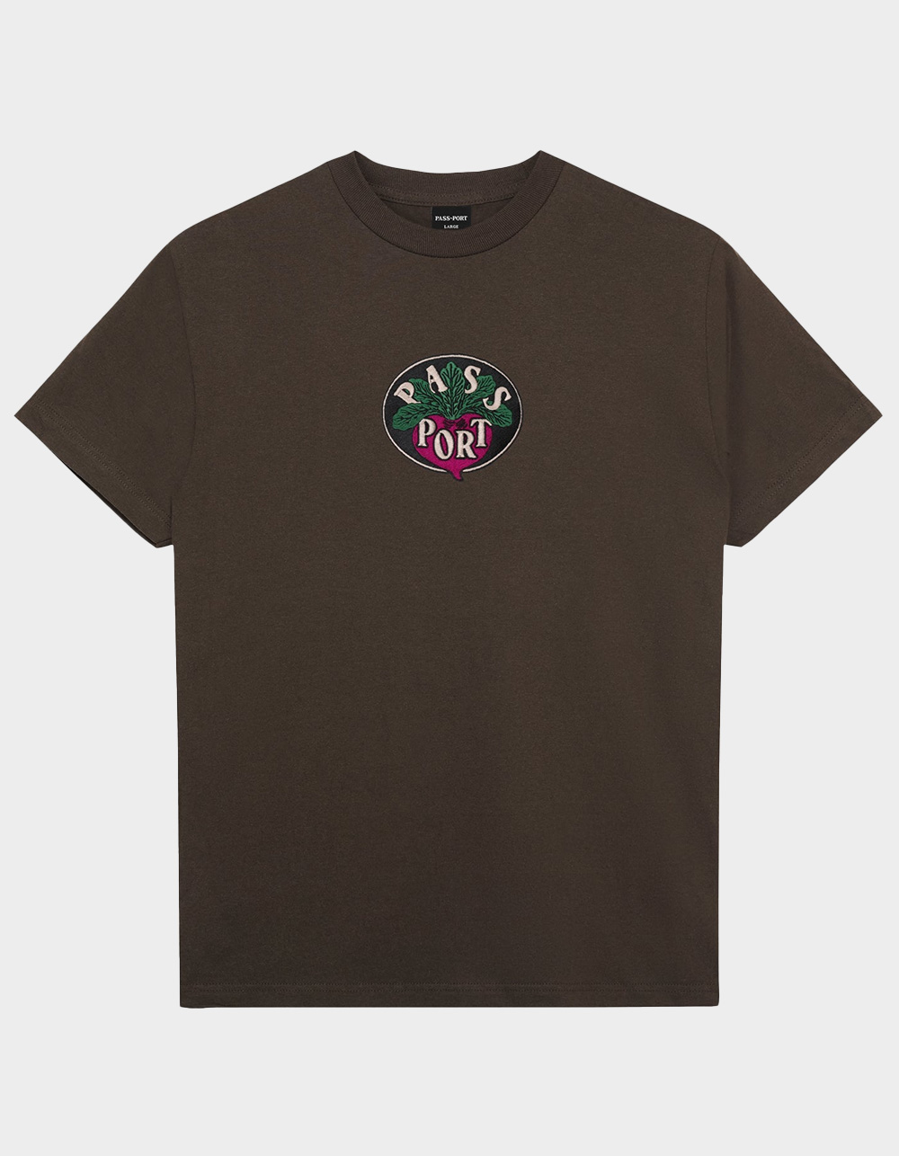 PASS~PORT Radish Mens Tee - BROWN