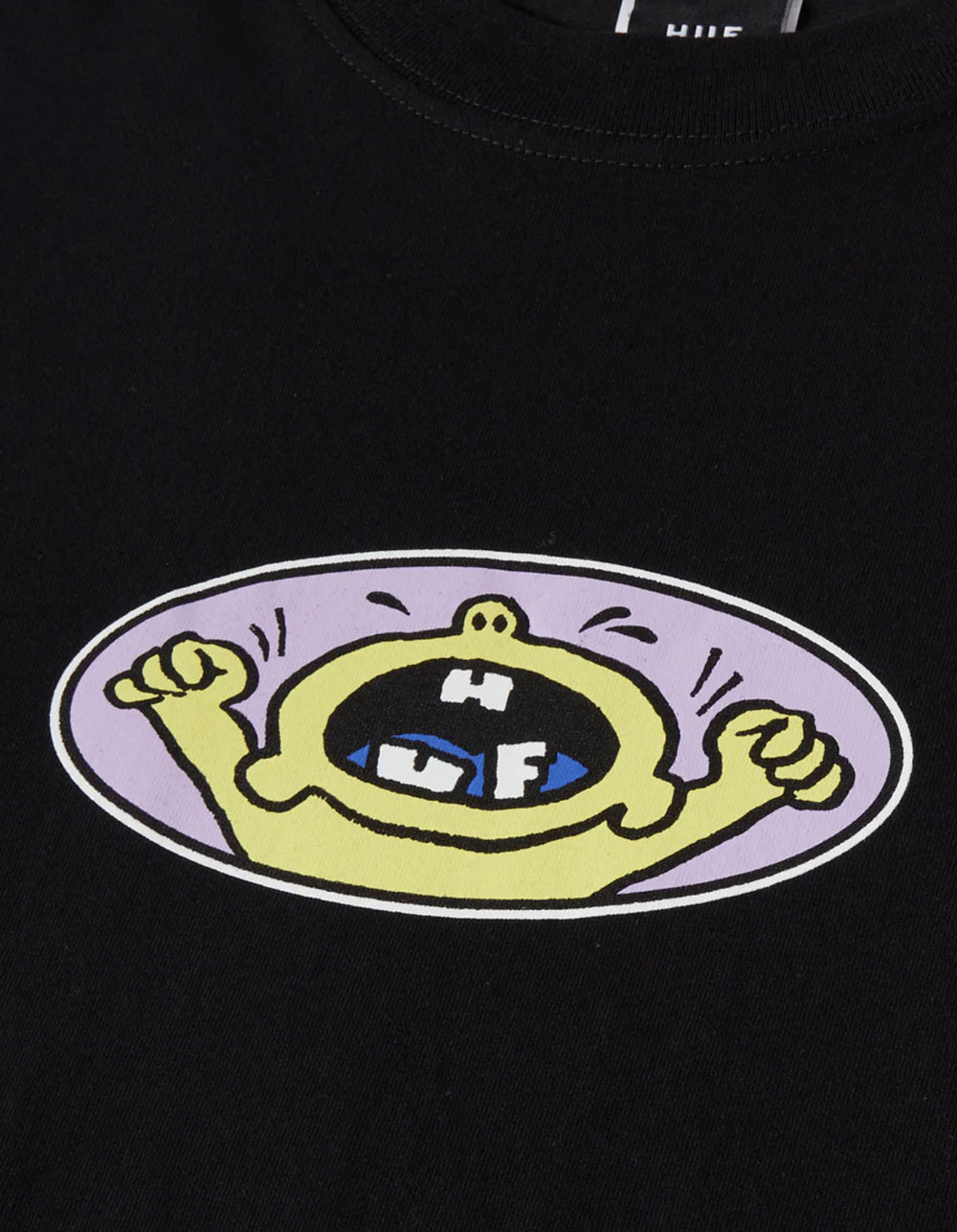 HUF Cry Baby Mens Tee - BLACK