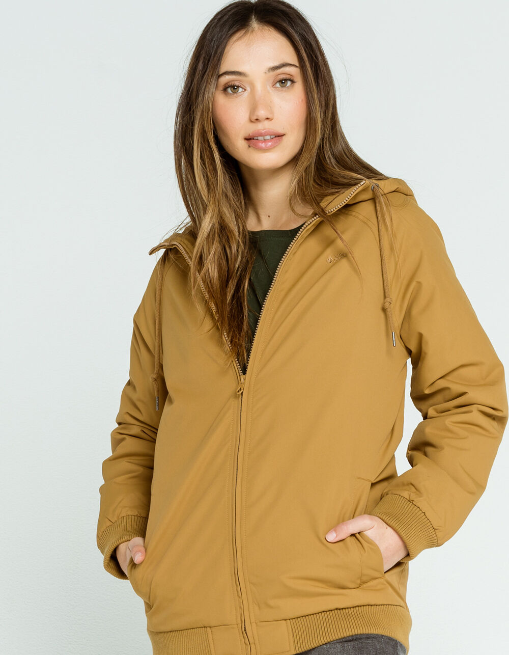 Hernan Womens Gold Jacket GOLD Tillys