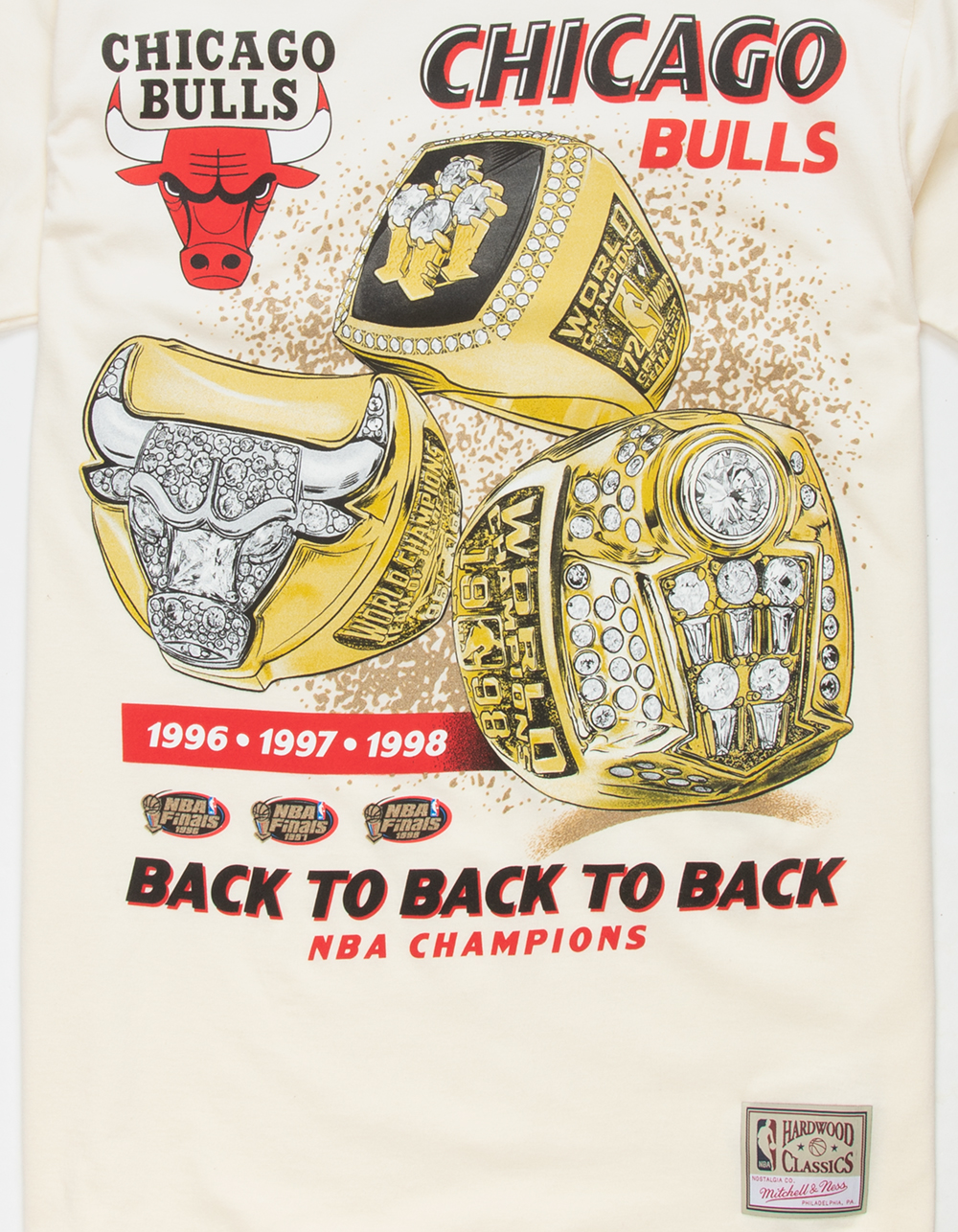 chicago bulls 1996 championship shirt
