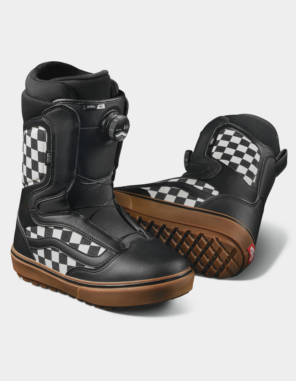 VANS Checkerboard Aura OG Mens Snowboard Boots - CHECKER | Tillys