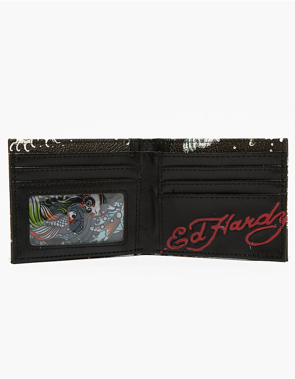 ED HARDY Metal Stud Wallet - MULTI