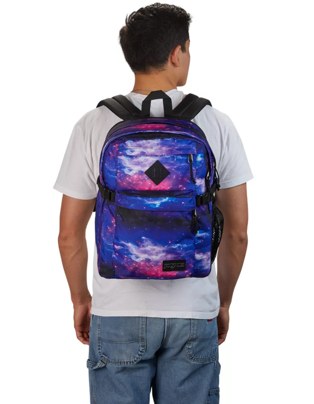 JANSPORT Main Campus Backpack - BLUE COMBO
