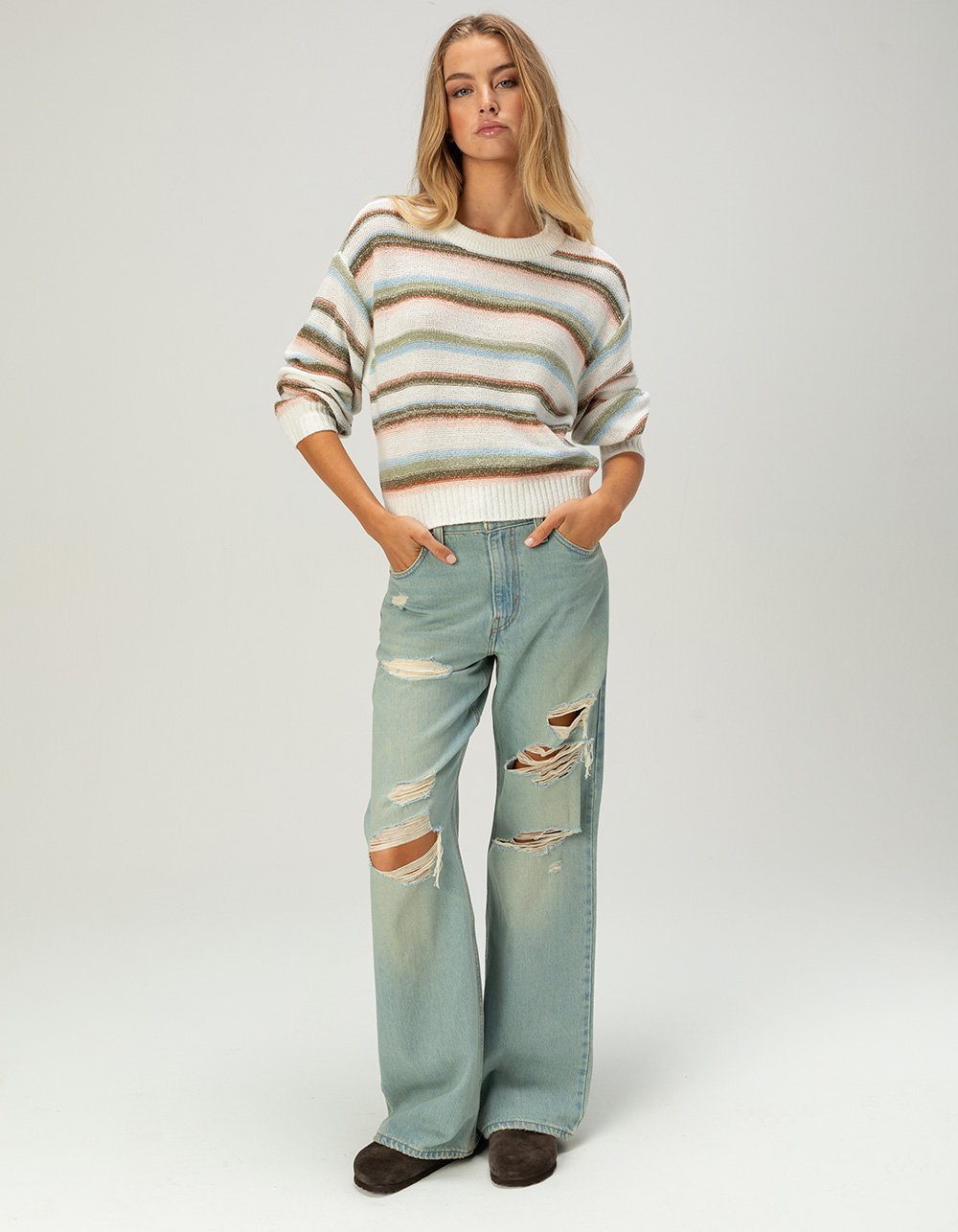 BILLABONG Baja Swell Womens Sweater - MULTI