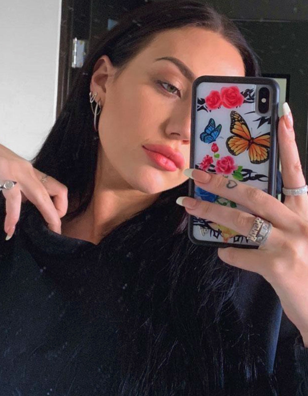 WILDFLOWER Butterfly Stamp iPhone X/Xs Case MULTI Tillys