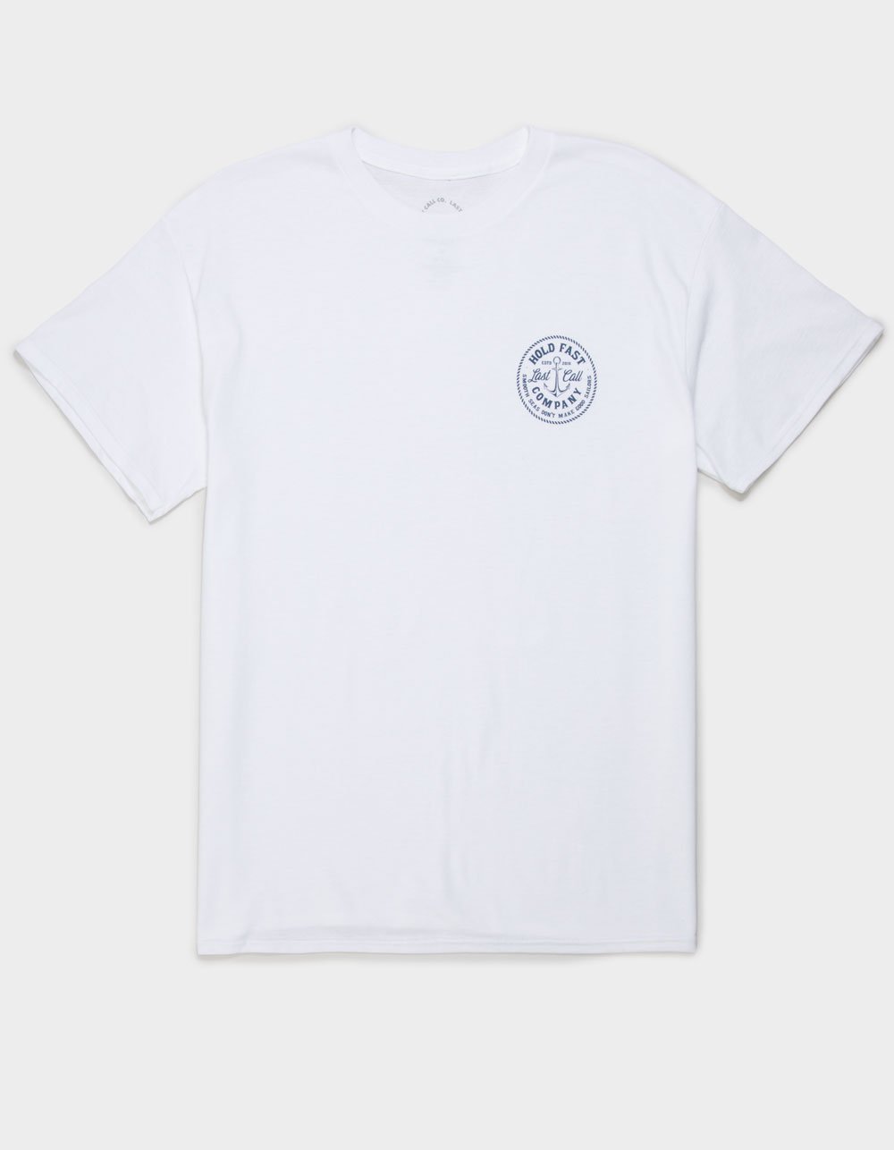LAST CALL CO. Hold Fast Mens Tee - WHITE