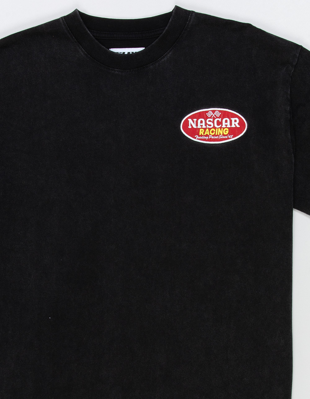 TILLYS x NASCAR Emblem Mens Boxy Tee - BLACK