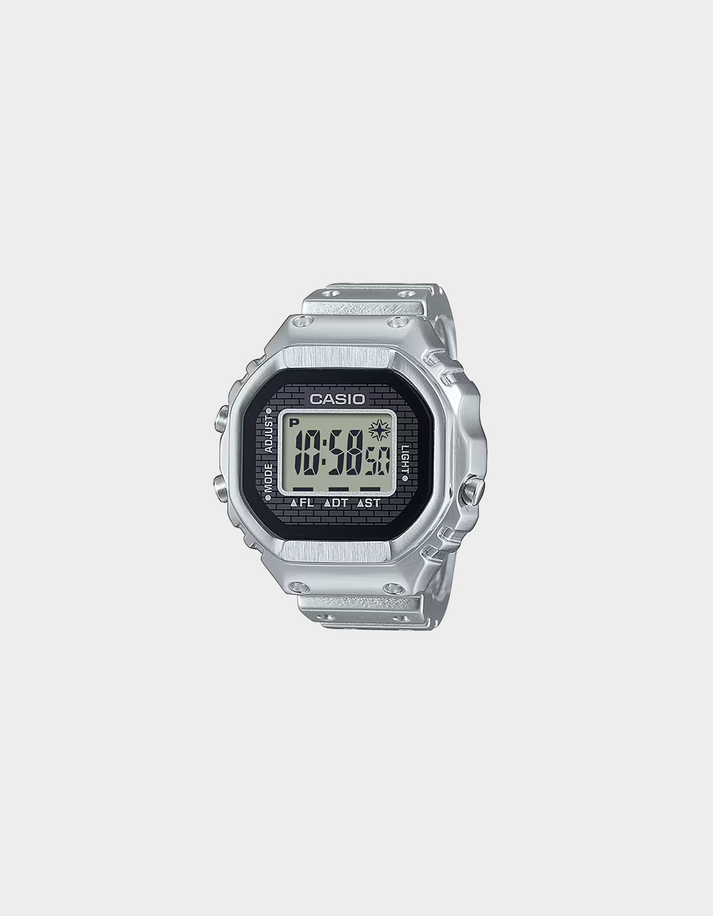 CASIO CRW001-1 Ring Watch - SILVER