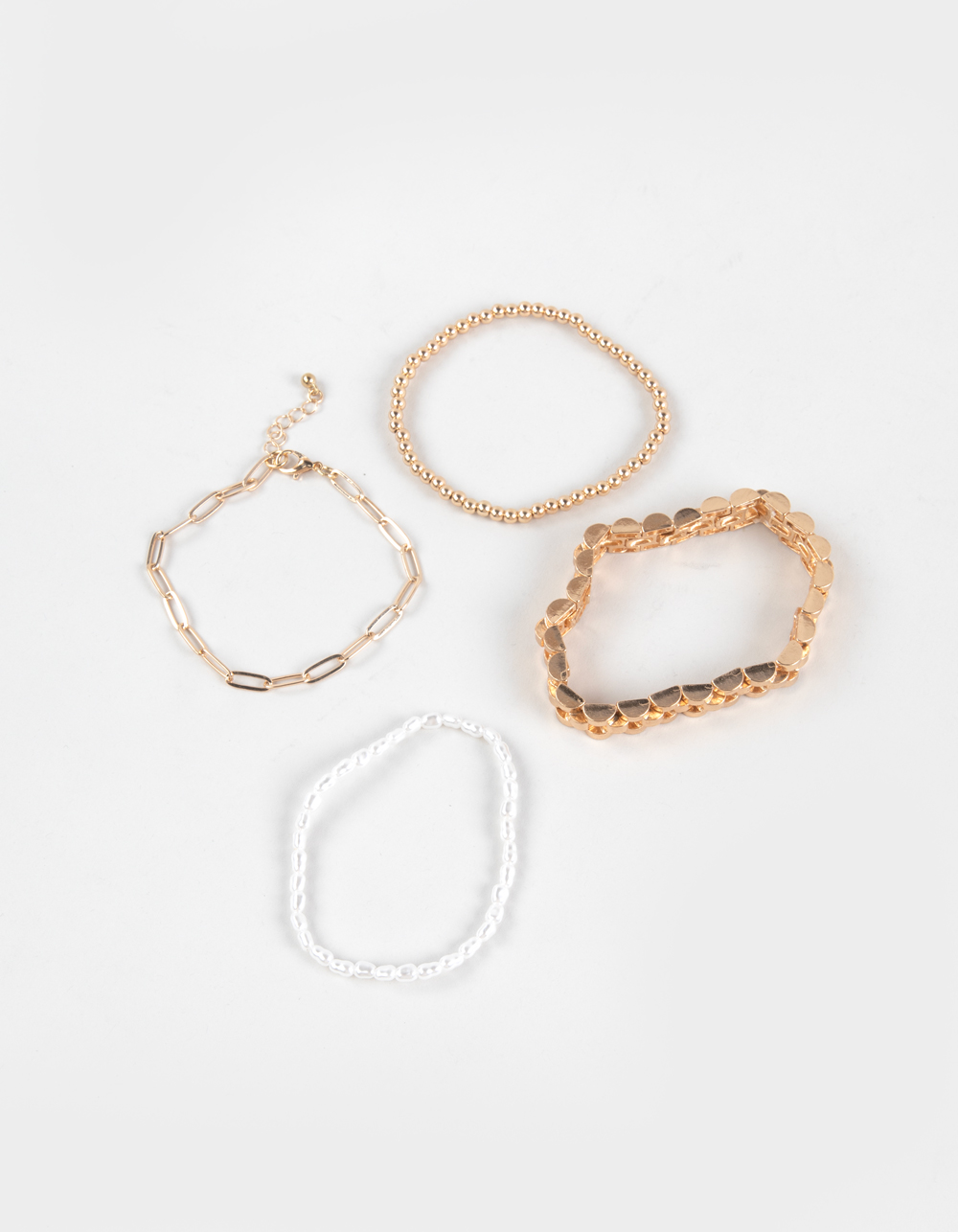 FULL TILT Bracelet 4 Pack - GOLD