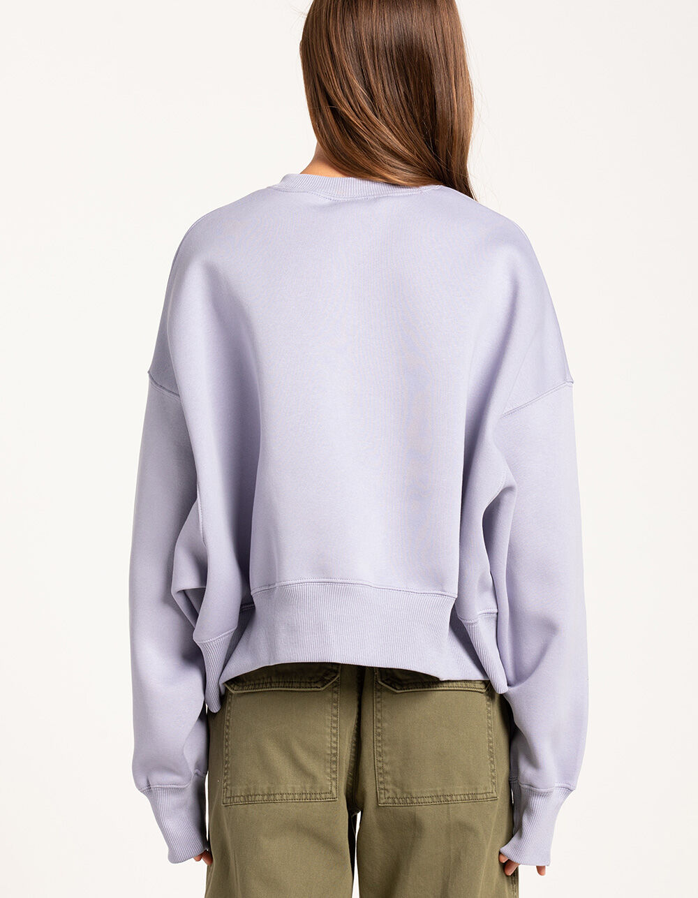 NIKE Sportswear Womens Oversized Crewneck Sweatshirt - PERIWINKLE | Tillys