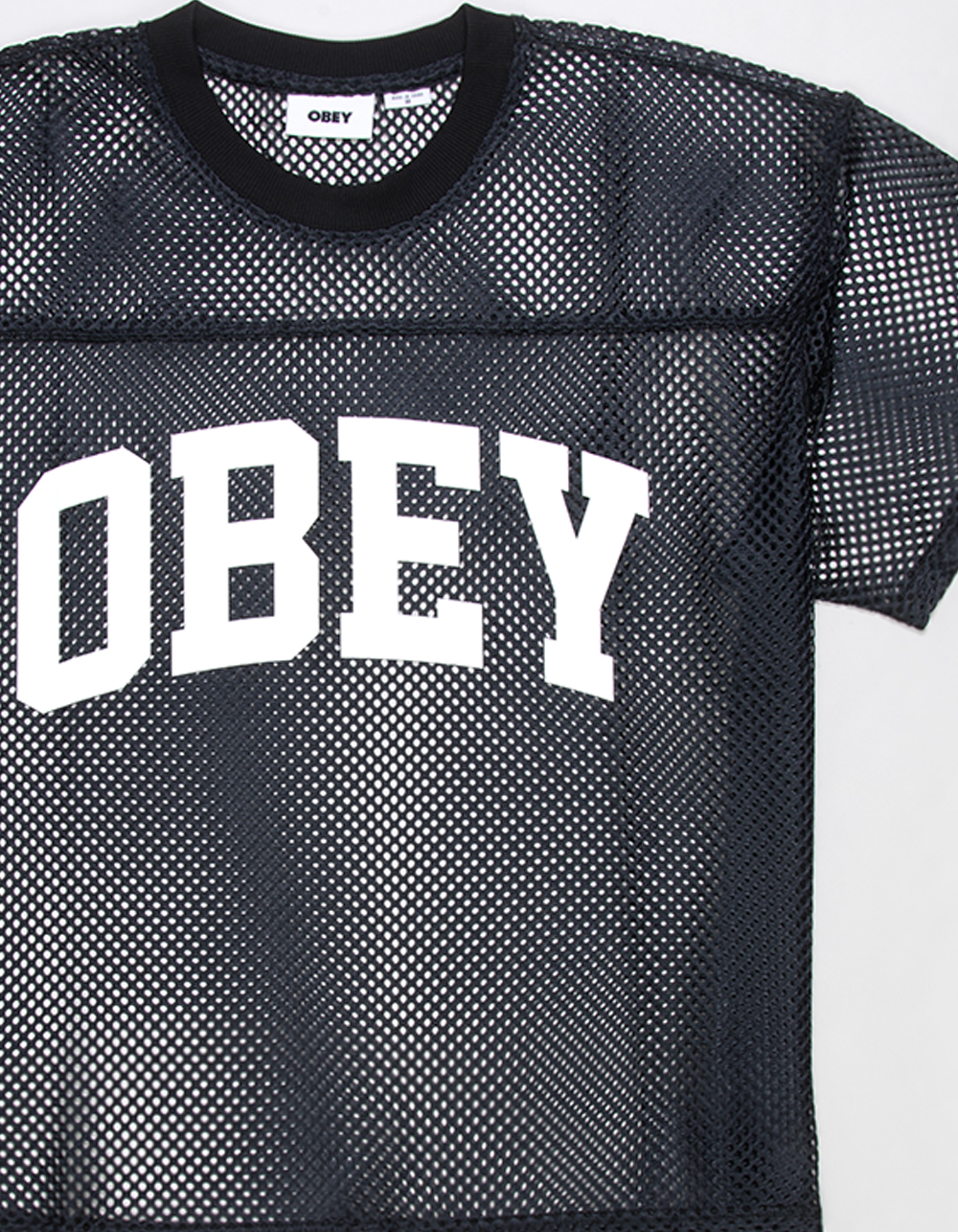 OBEY Collegiate Mens Practice Jersey - BLACK
