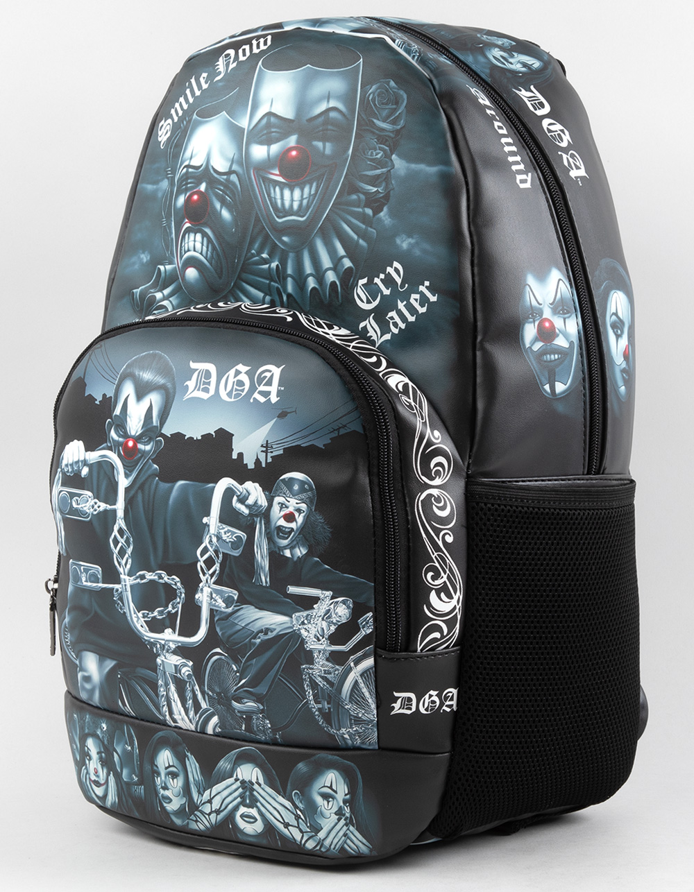 DGA Homies Clowning Backpack - BLACK COMBO