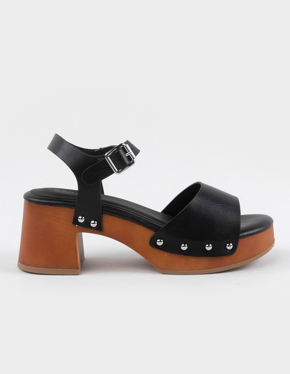 BAMBOO Silveroak Womens Platform Heels