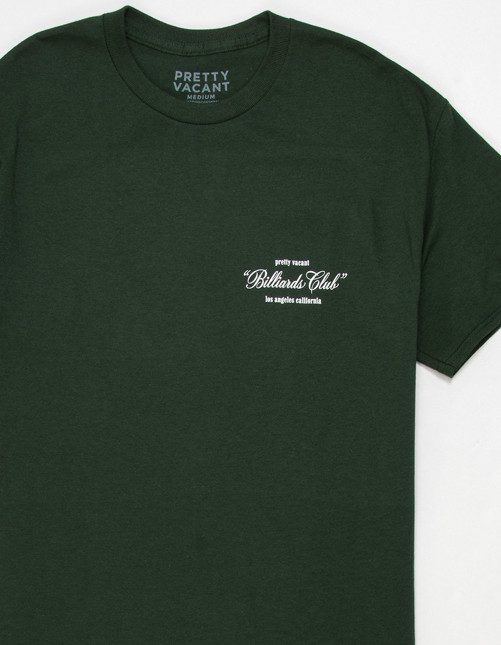 PRETTY VACANT Billiards Mens Tee - FOREST