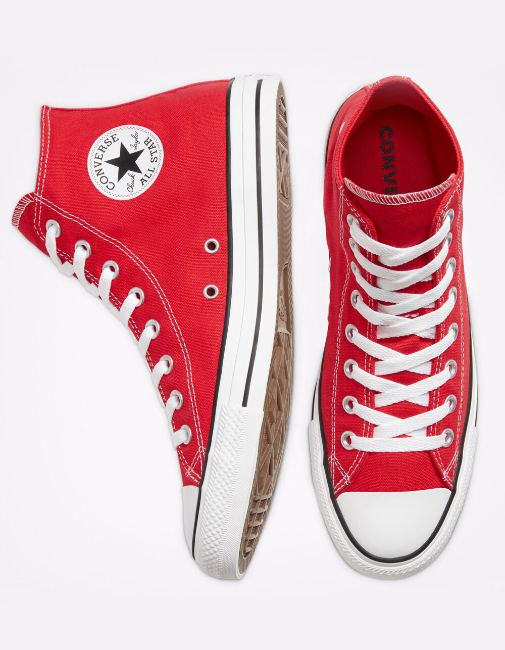 CONVERSE Cheerful Chuck Taylor All Star Red High Top Shoes - RED | Tillys
