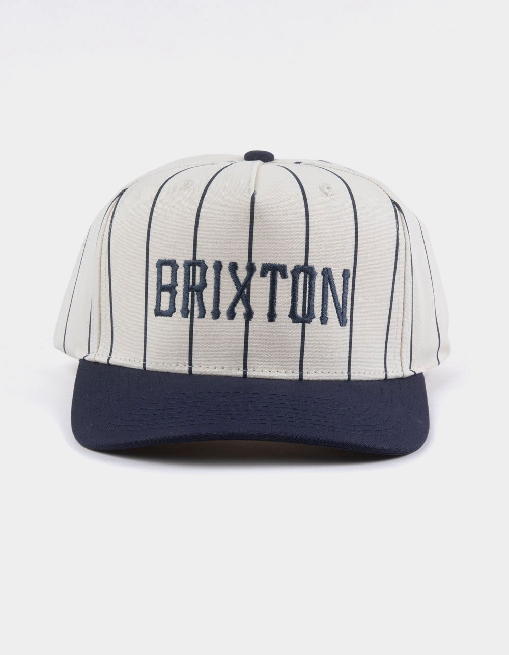 BRIXTON Home Run Snapback Hat - NAVY COMBO