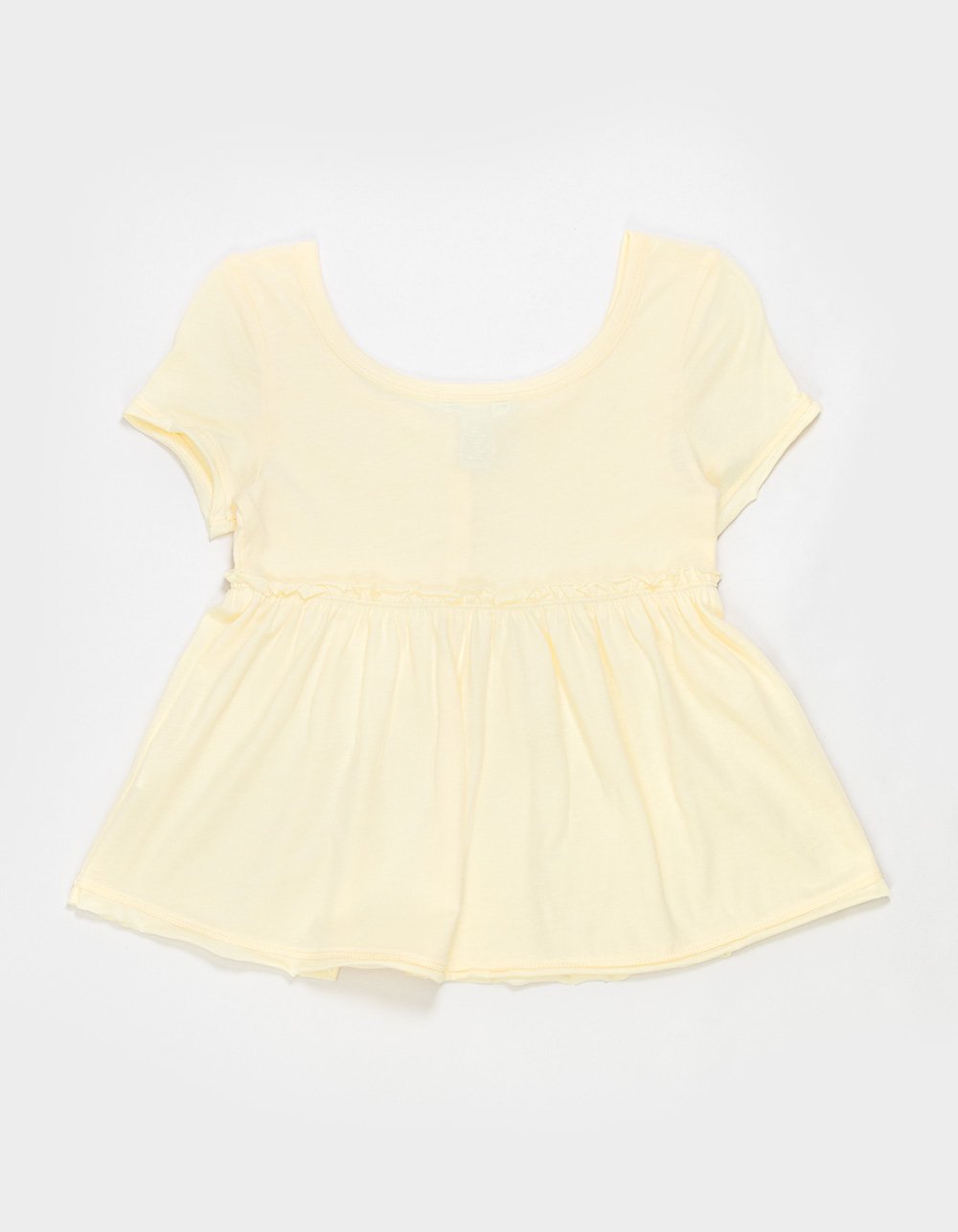 RSQ Girls Babydoll Top - YELLOW