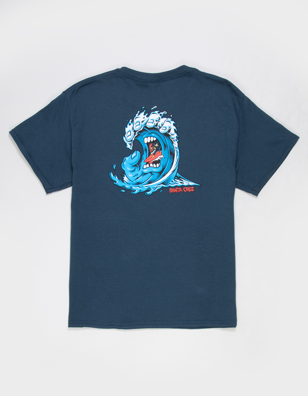SANTA CRUZ Screaming Wave Boys Tee - SLATE BLUE