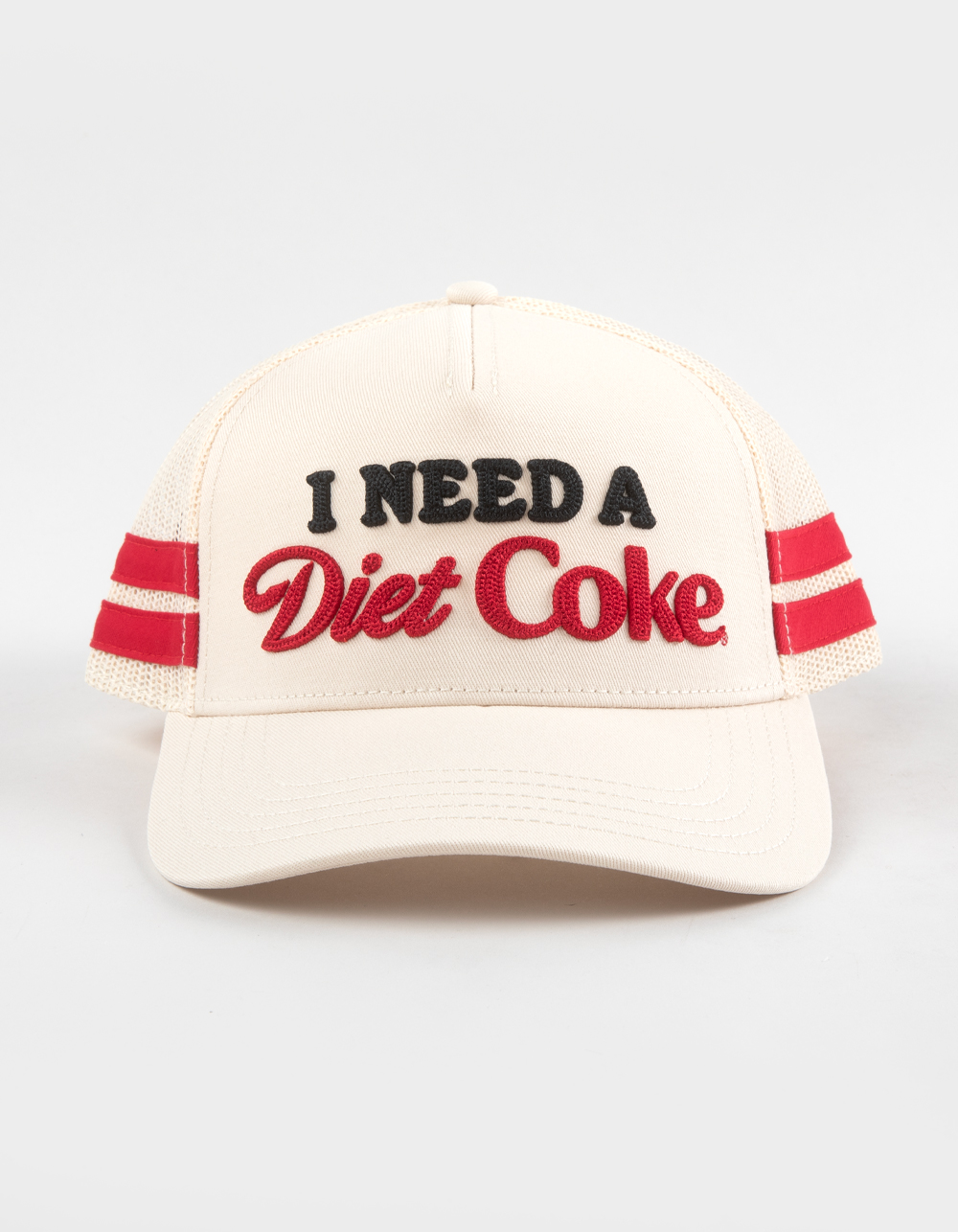 AMERICAN NEEDLE I Need A Diet Coke Womens Trucker Hat - IVORY