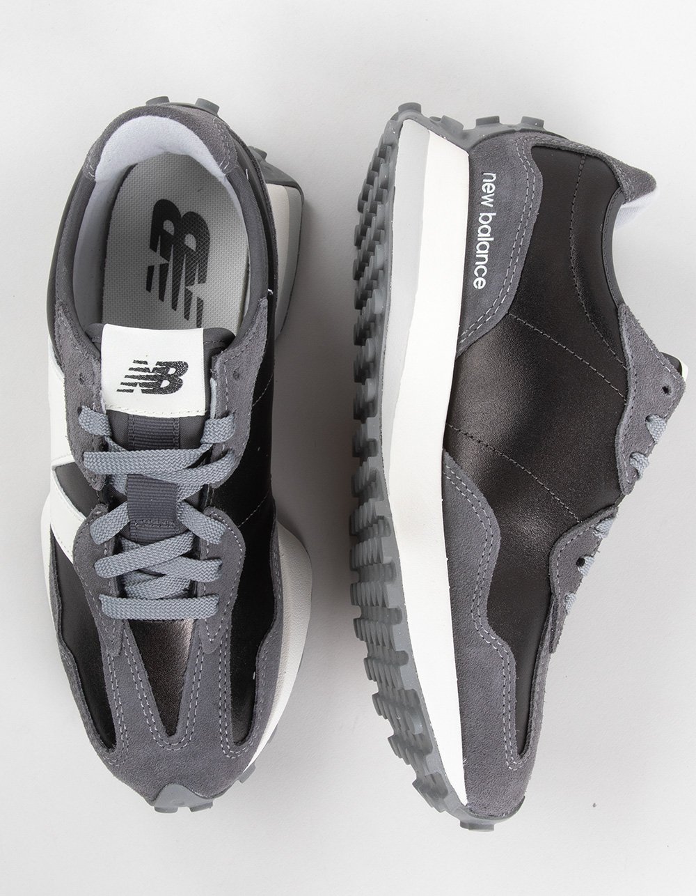 NEW BALANCE 327 Womens Shoes - GUNMETAL