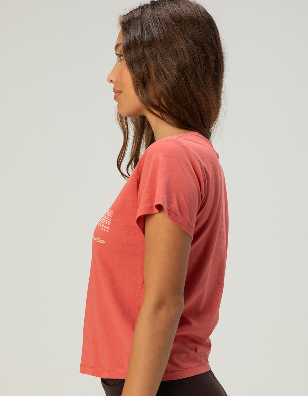 TANNER CōSTE Crafted Womens Tee - RED