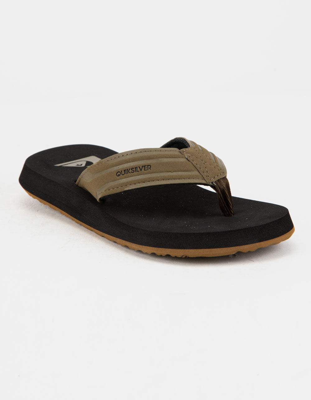 QUIKSILVER Monkey Wrench Tan Boys Sandals image number 0