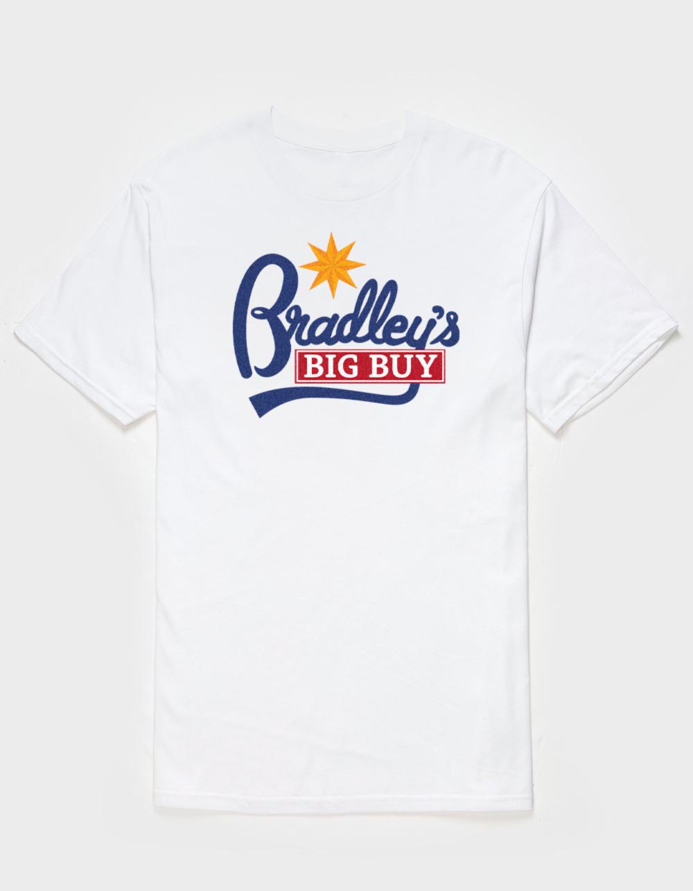 STRANGER THINGS Bradley's Big Buy Unisex Tee - WHITE
