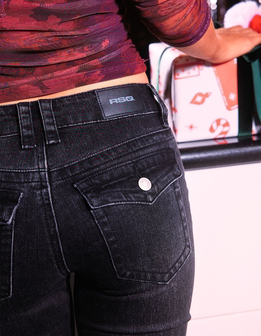 RSQ Womens Low Rise Bootcut Jeans