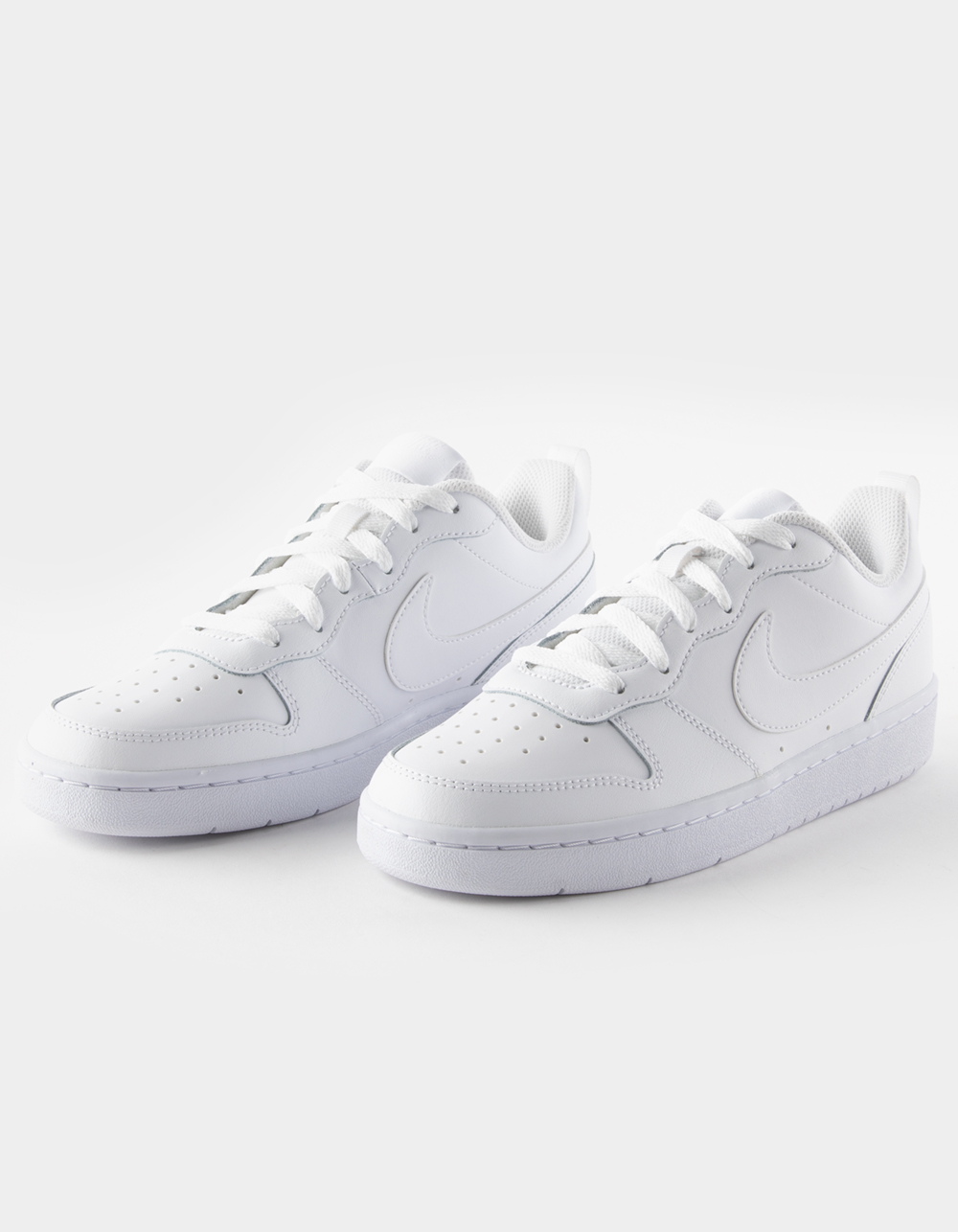 Ridículo perderse rival NIKE Court Borough Low 2 Kids Shoes - WHITE | Tillys