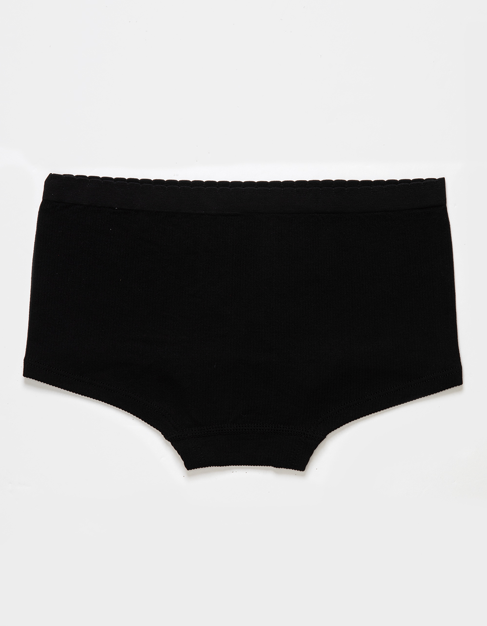FULL TILT Seamless Boyshort Panties - BLACK