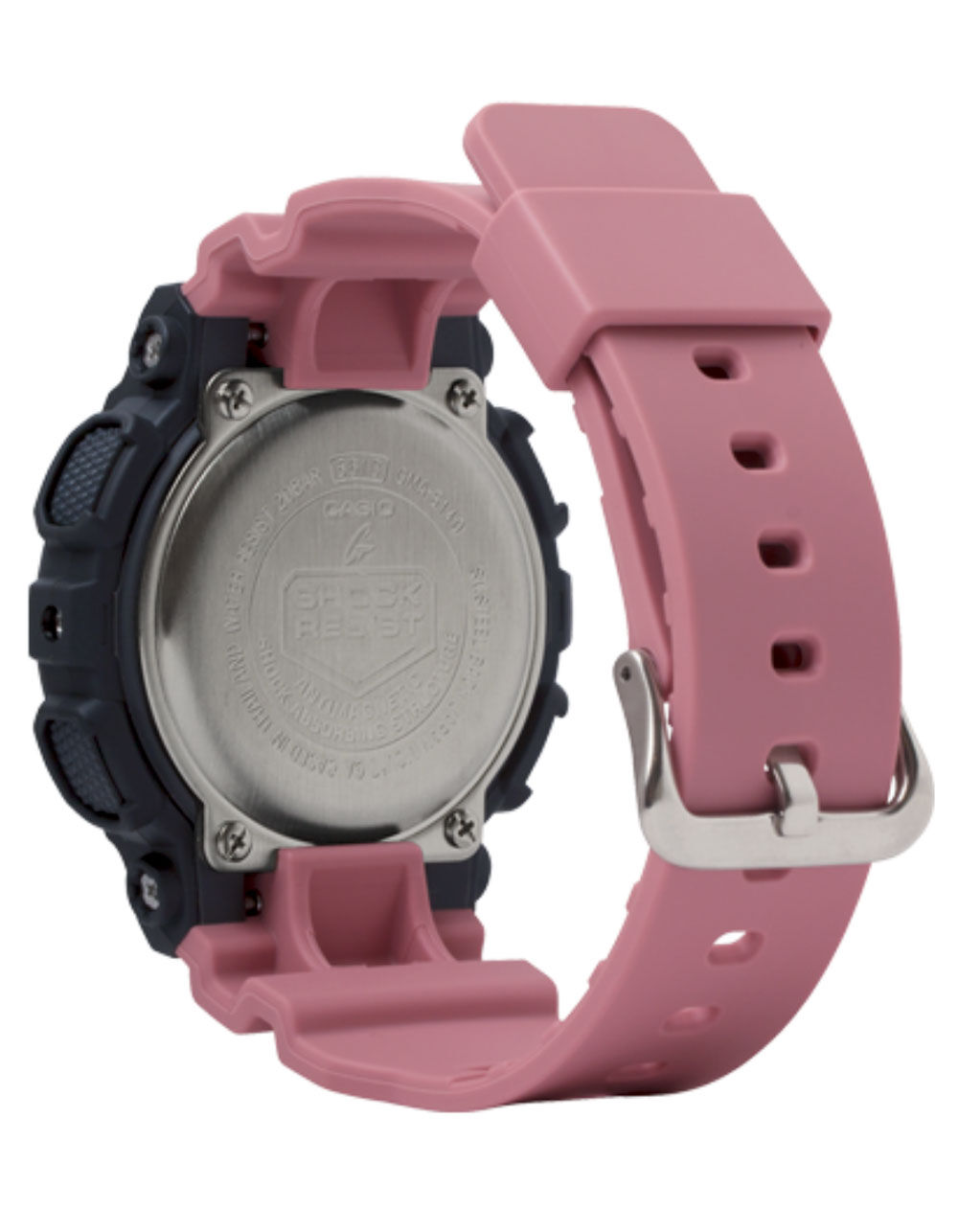 G-SHOCK GMAS140-4A Black/Peach Watch image number 1