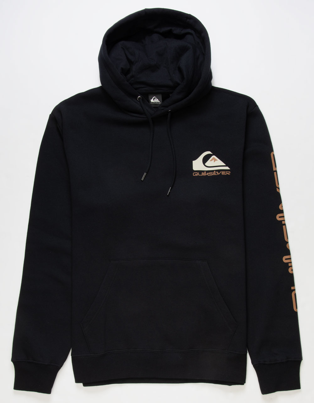 Quiksilver SCALY HOOD Black - Fast delivery  Spartoo Europe ! - Clothing  Duffel coats Men 88,00 €