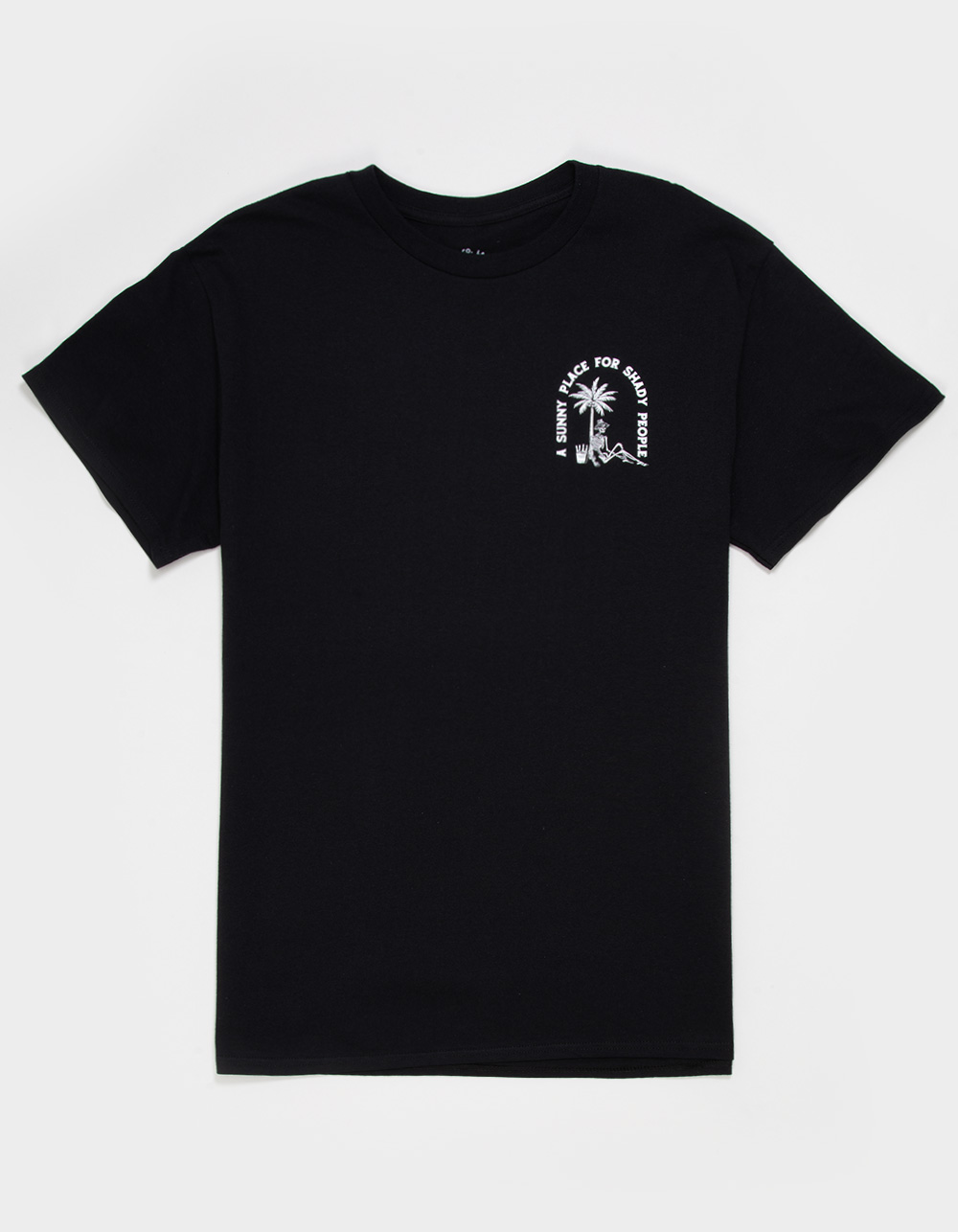 LAST CALL CO. Shady People Mens Tee - BLACK
