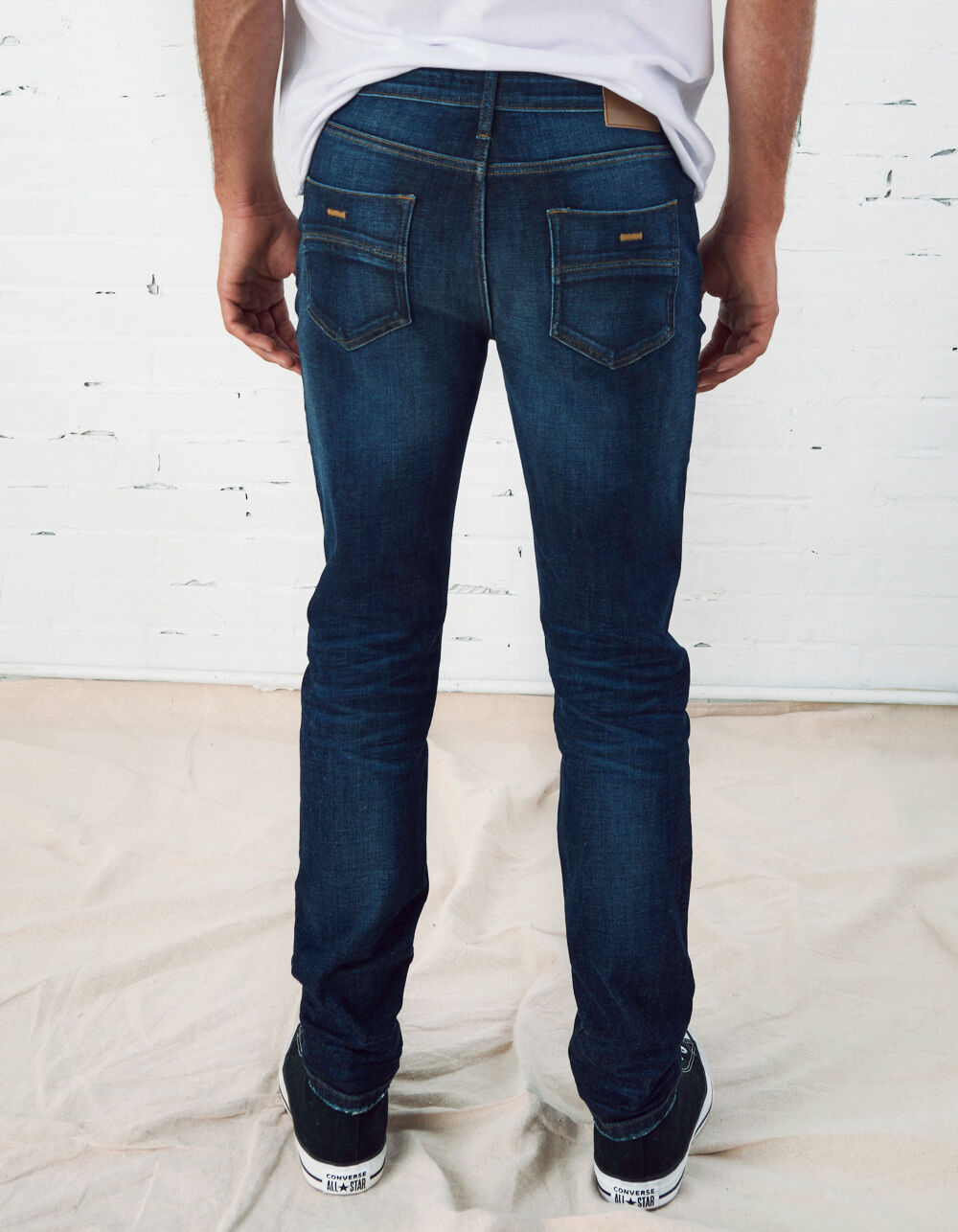 RSQ Mens Slim Dark Vintage Flex Jeans - DARK VINTAGE | Tillys