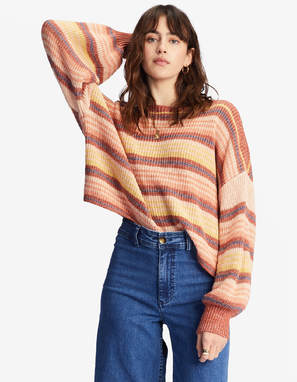BILLABONG Spaced Out Womens Pullover Sweater - SUNBAKED | Tillys