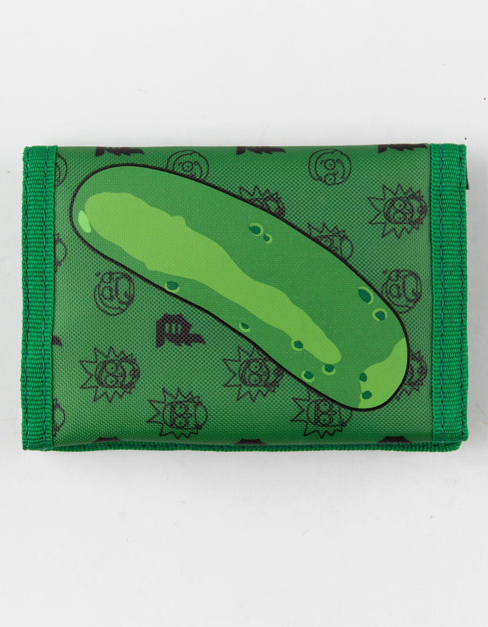 PRIMITIVE x Rick And Morty Pickle Rick Trifold Velcro Wallet image number 2
