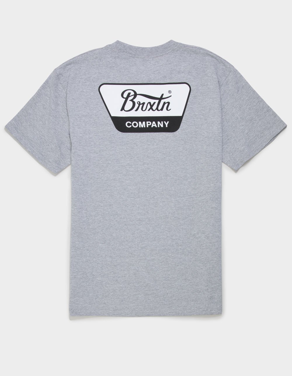 BRIXTON Linwood Mens Tee - HEATHER GRAY