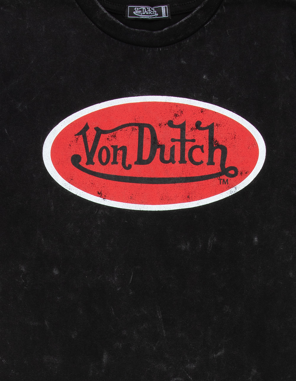 VON DUTCH Emblem Boys Tee - BLACK