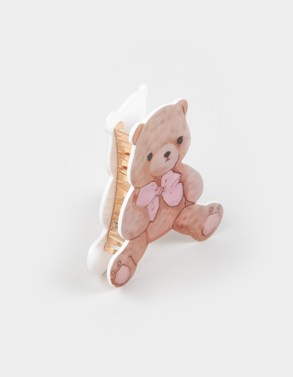 FULL TILT Teddy Bear Claw Clip - MULTI