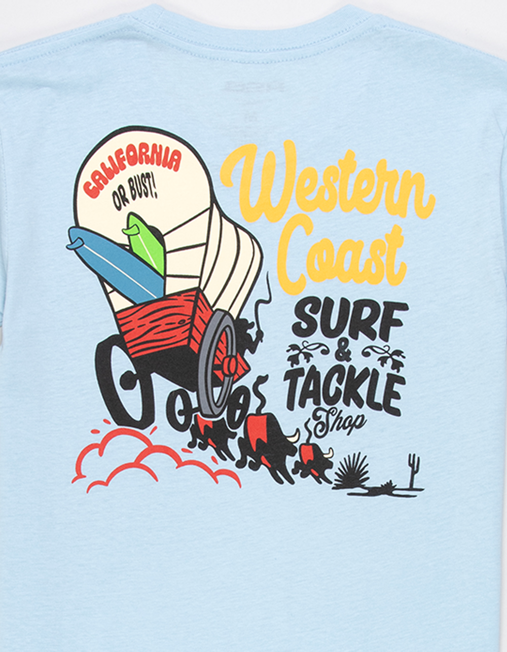 RSQ Chuck Wagon Boys Tee - LIGHT BLUE
