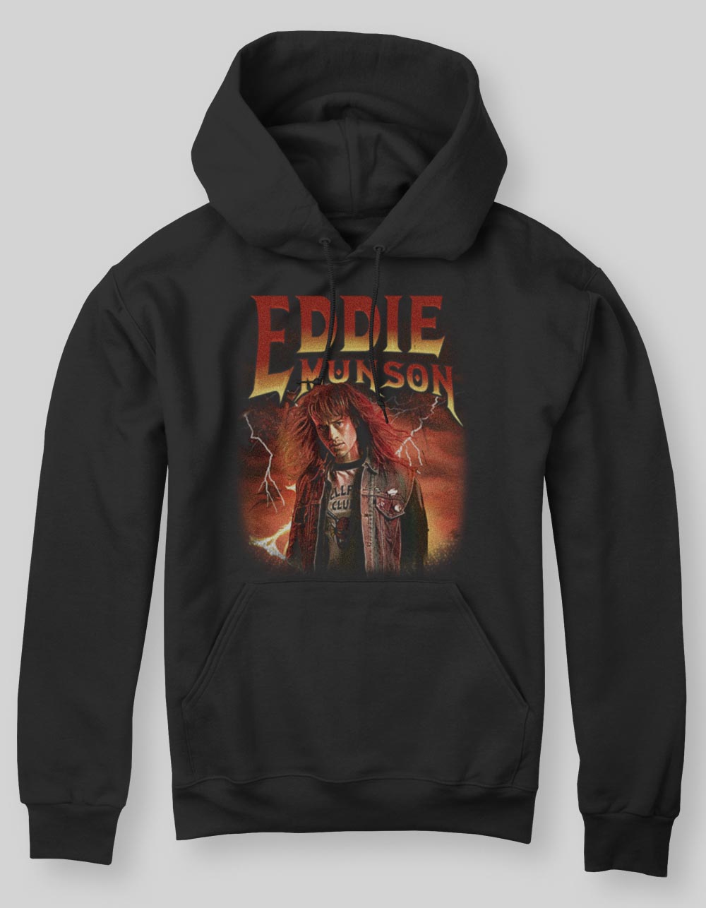 STRANGER THINGS Metal Eddie Unisex Hoodie - BLACK | Tillys