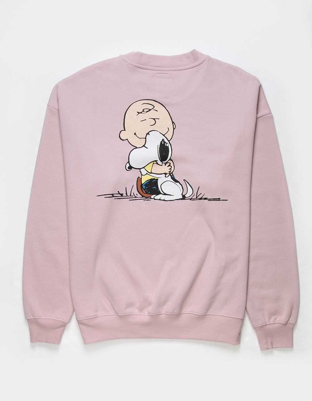 RSQ x Peanuts Love Collection Mens Hug Crewneck Sweatshirt