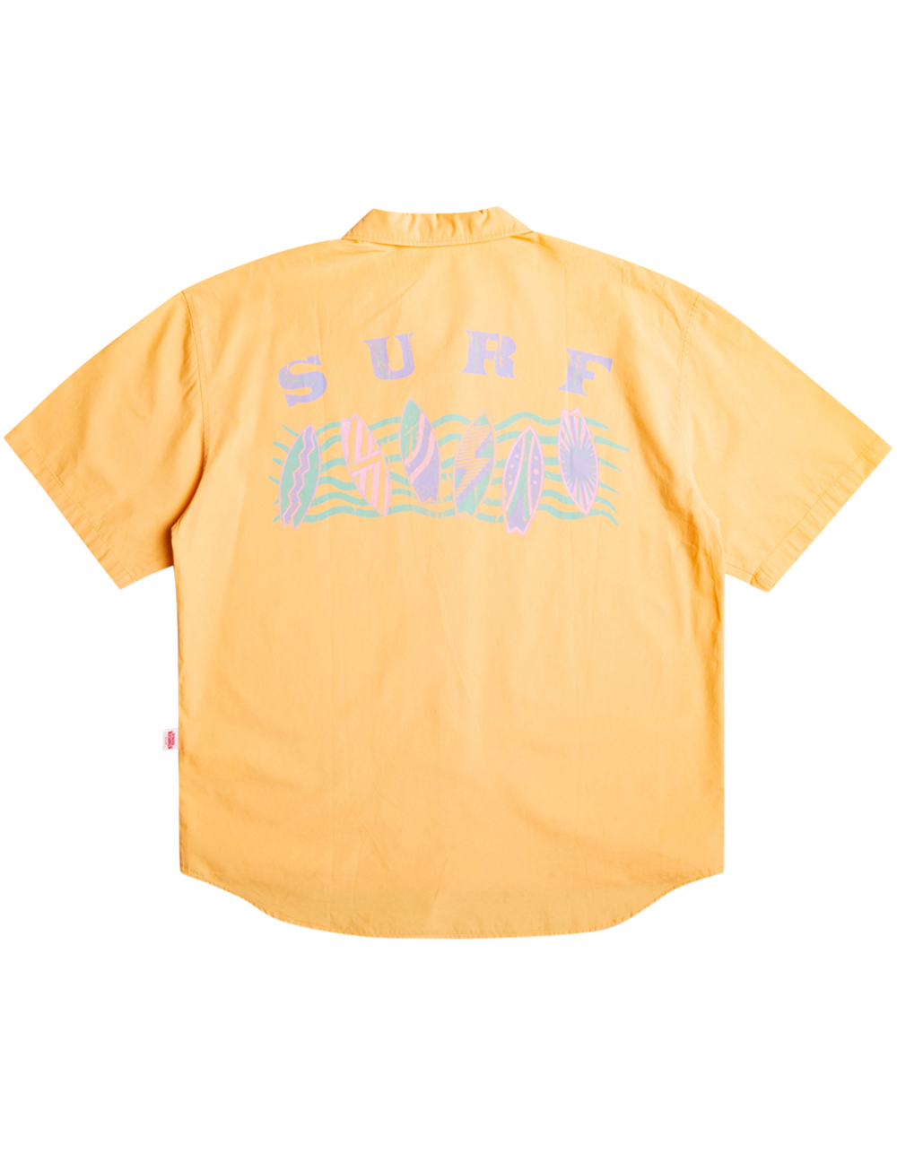 QUIKSILVER x Stranger Things The Mike Tourist Mens Button Up Shirt - ORANGE