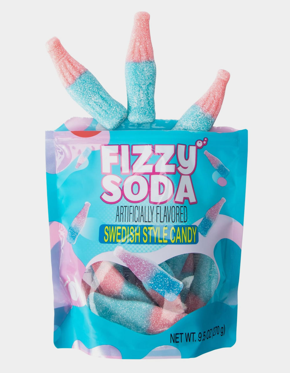 AMOS Fizzy Soda Swedish Style Gummy Candy  - MULTI